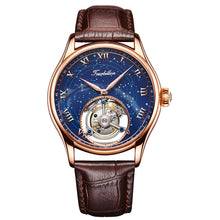 Load image into Gallery viewer, Guanqin 100% Real Tourbillon Mens watches Mechanical Watch top brand luxury  Men clock Waterproof Sapphire  Relogio Masculino
